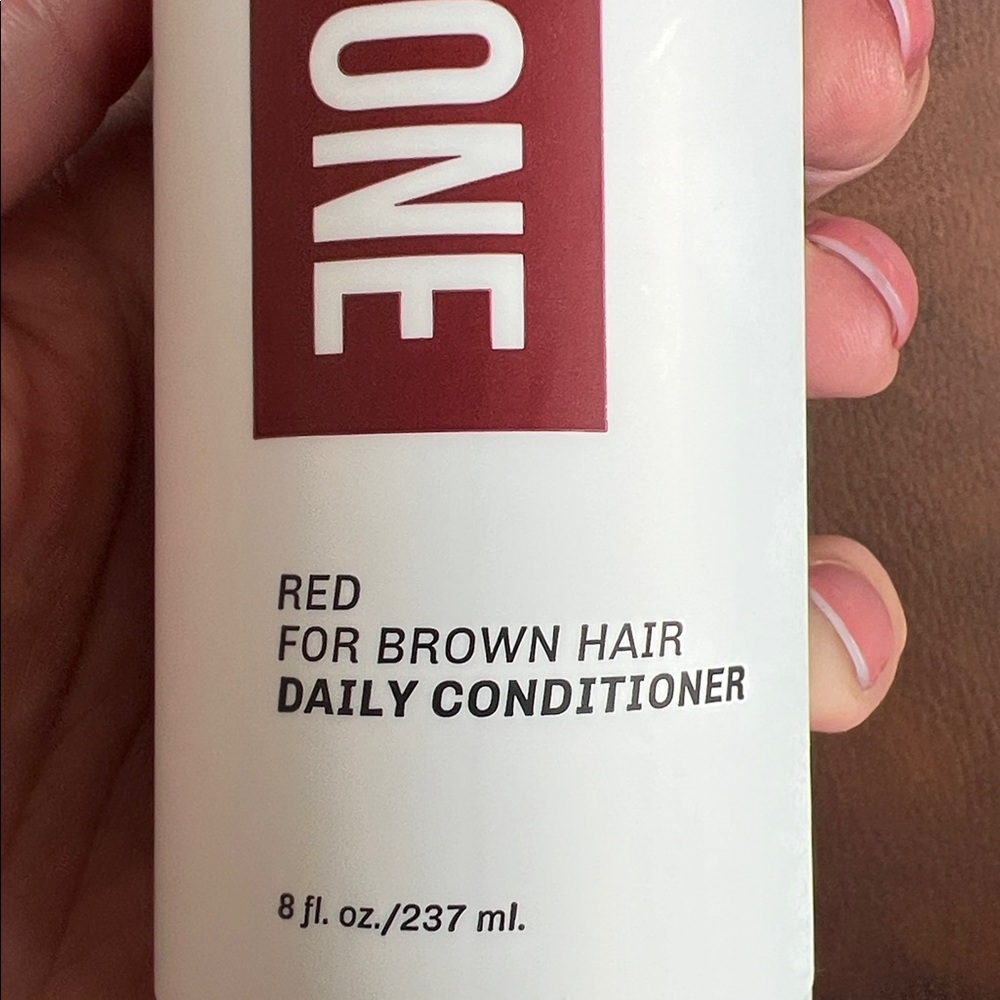 🕶️OVERTONE Red For Brown Hair Coloring and Daily Conditioners NWOB - Picture 2 of 3